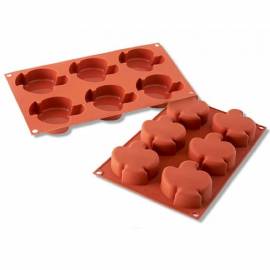 Mould 6 doves silicone